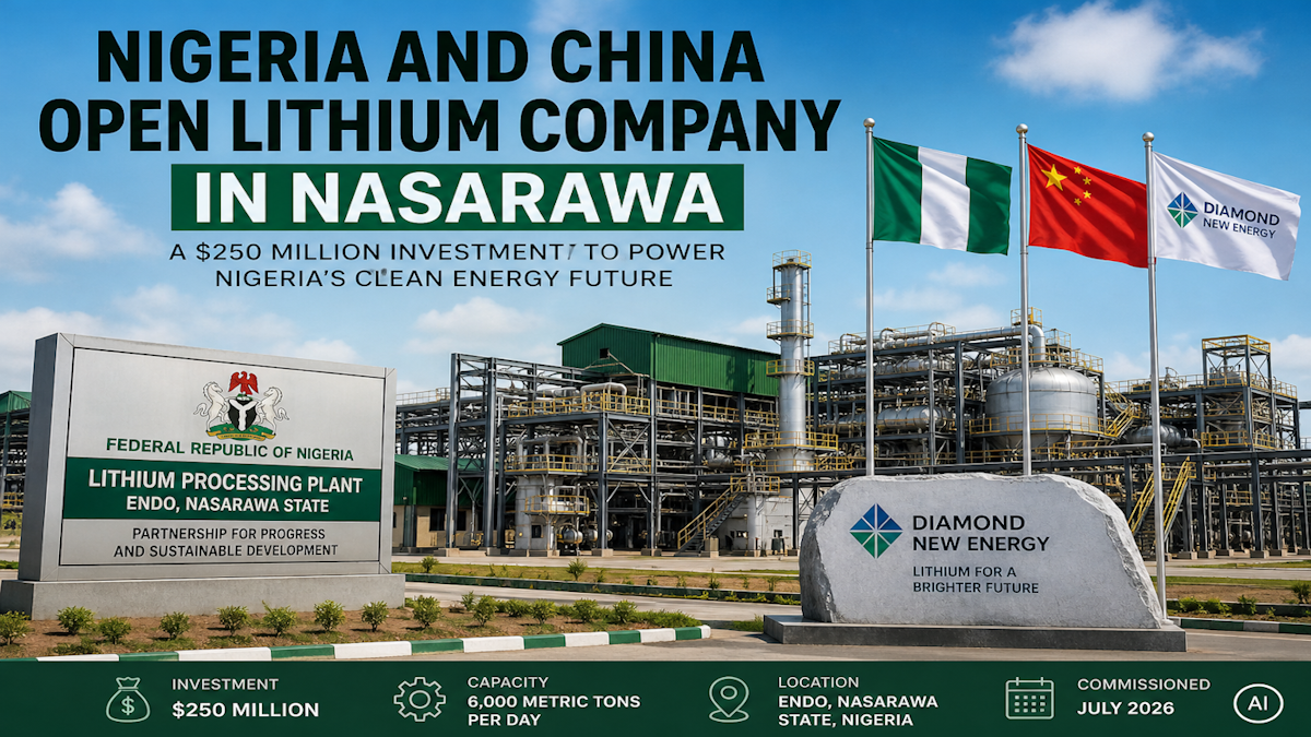 Nigeria - China Lithium Deal: A New Industrial Frontier?